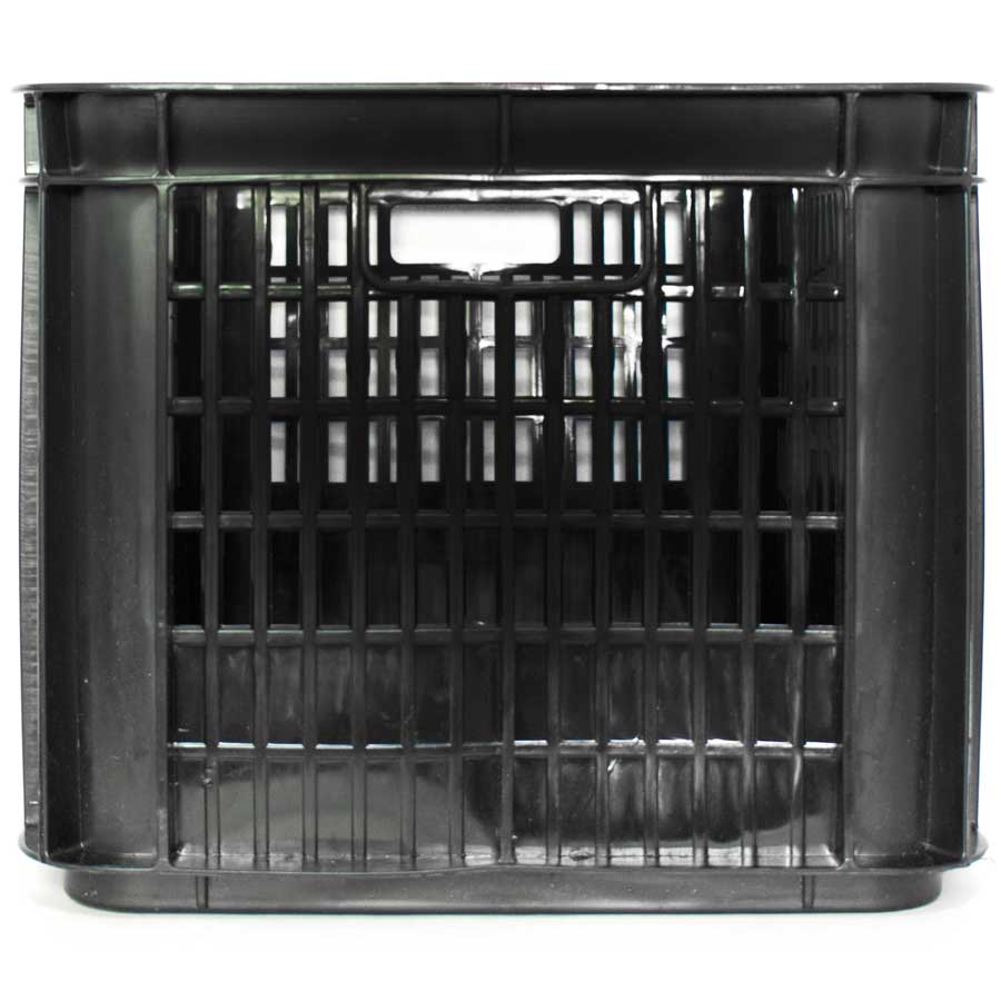 CANASTO NEGRO PLASTICO COSECHERO 50X33X28CM C-1030