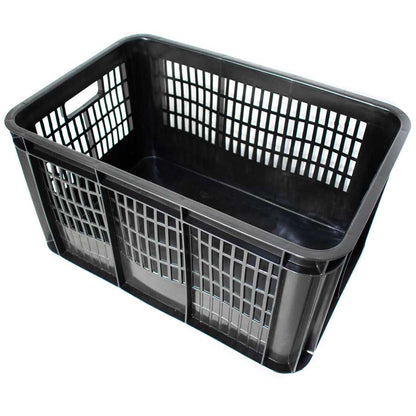 CANASTO NEGRO PLASTICO COSECHERO 50X33X28CM C-1030