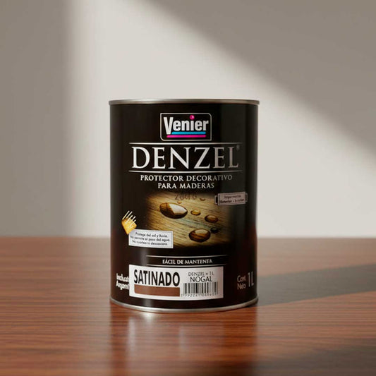 PROTECTOR 1L NOGAL PARA MADERA SATINADO DENZEL