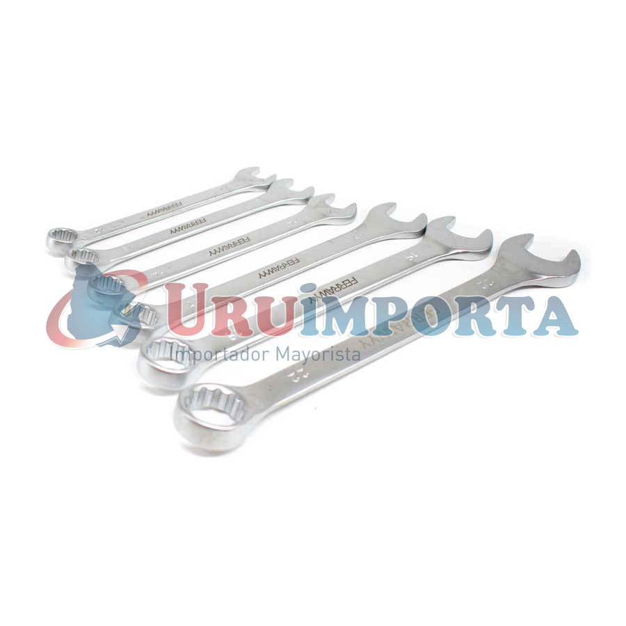 LLAVE COMBINADA 12PZ 6-22MM FERRAWYY YOS912