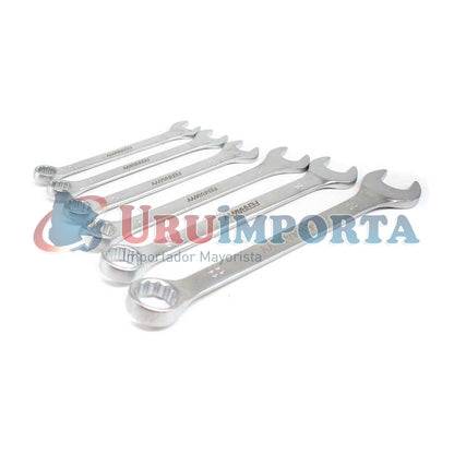 LLAVE COMBINADA 12PZ 6-22MM FERRAWYY YOS912