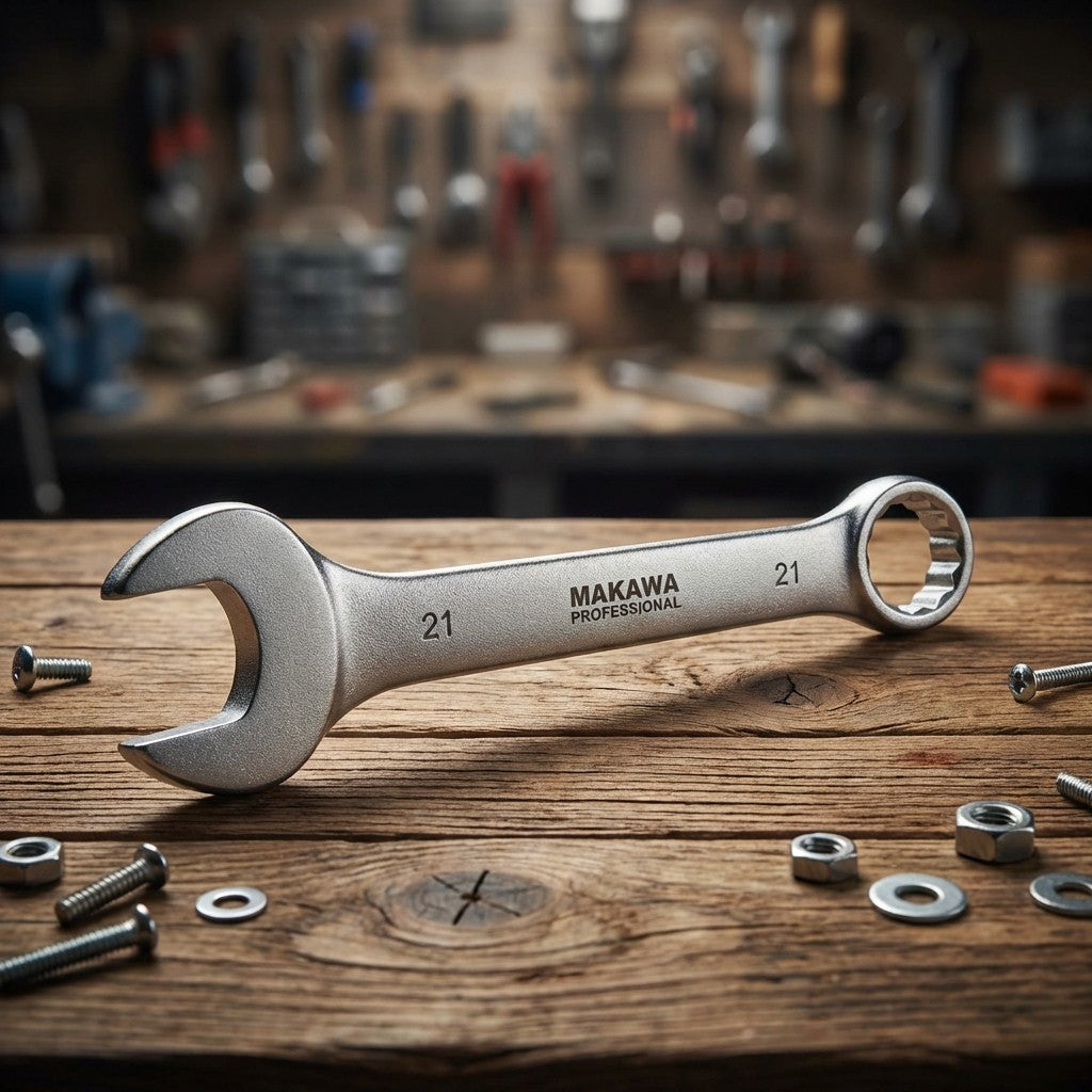 LLAVE COMBINADA 21MM PULIDA MAKAWA MK-CV21M