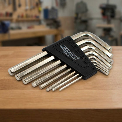 LLAVE ALLEN 8PZ CROMADO MAKAWA MK-0146
