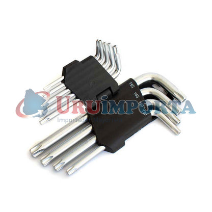 LLAVE TORX 9PZ T10-T50 MAKAWA MK-0351