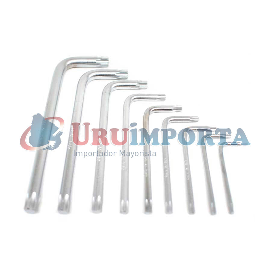 LLAVE TORX 9PZ T10-T50 MAKAWA MK-0352