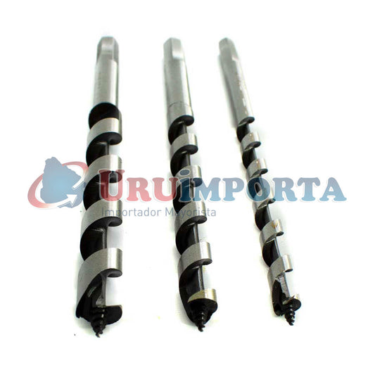 MECHAS 3 PZ PARA MADERA 3/8-1/2-5/8 MAKAWA MK-0662