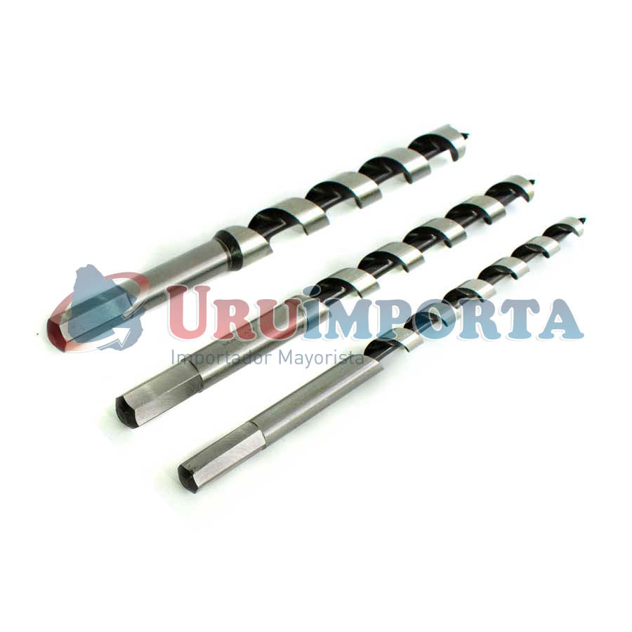 MECHAS 3 PZ PARA MADERA 3/8-1/2-5/8 MAKAWA MK-0662