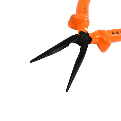 PINZA PUNTA 8″ C/AISLA P/ELECTRICISTA MK-0764