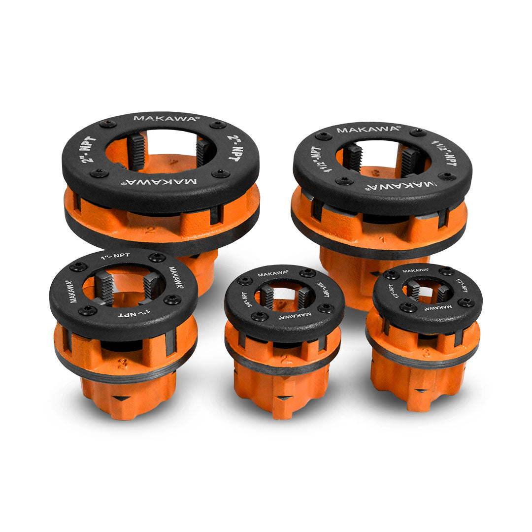 TERRAJA INDUSTRIAL 6PZ 1/2″A 2″ MAKAWA MK-0537