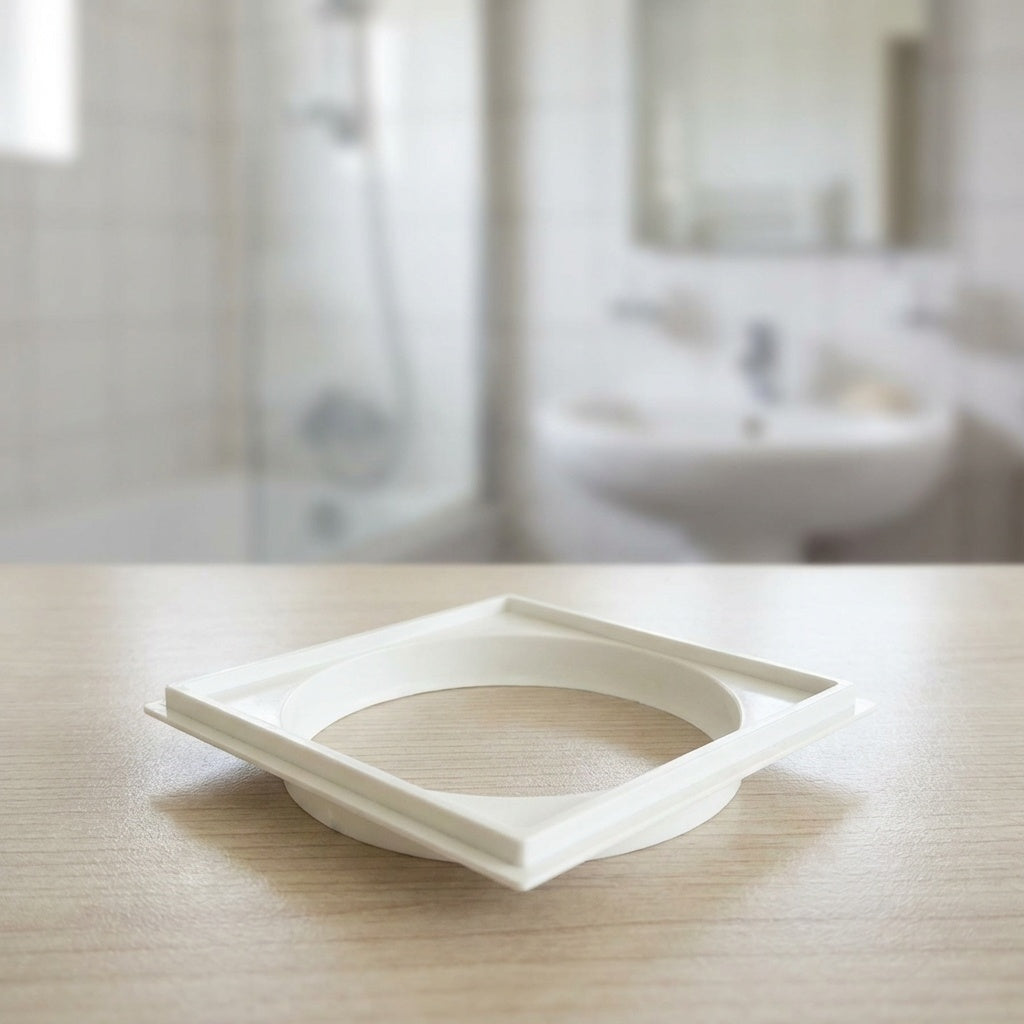 MARCO PARA REJILLA 10X10CM BLANCO GRAP 2502