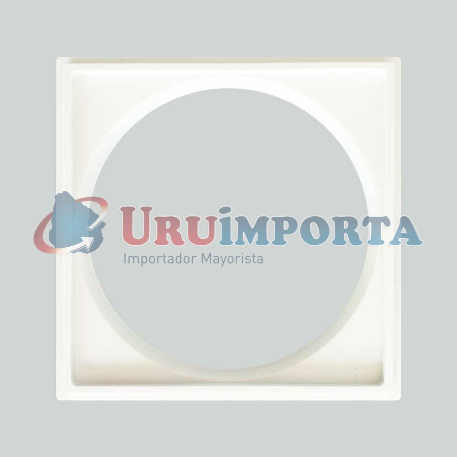 MARCO PARA REJILLA 10X10CM BLANCO GRAP 2502