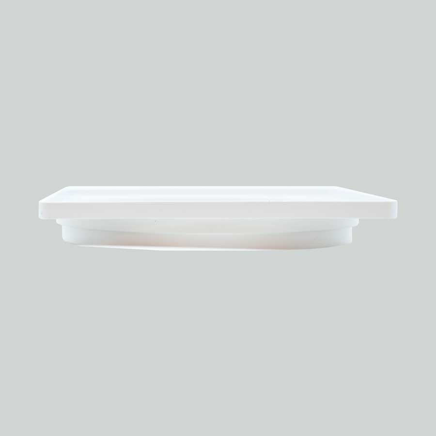 MARCO PARA REJILLA 15X15CM BLANCO GRAP 3502
