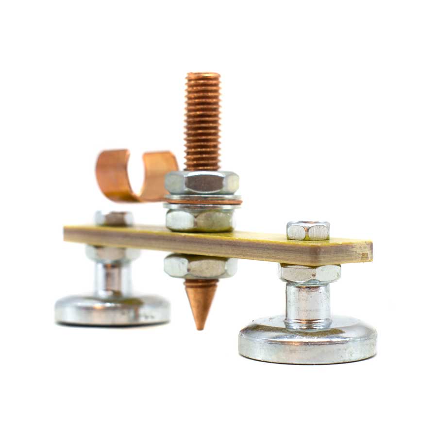 CONECTOR MAGNETICO P/SOLDAR 2 IMANES LH-3170
