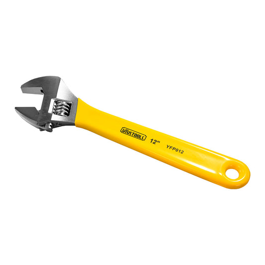 LLAVE AJUSTABLE 12″ M/AMARILLO UYUSTOOLS YFP012