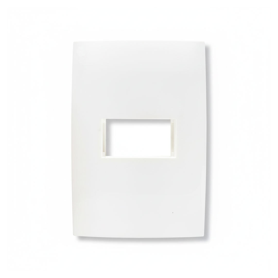 PLAQUETA 1 MOD SIMPLE PRESTA BLANCA 26710145