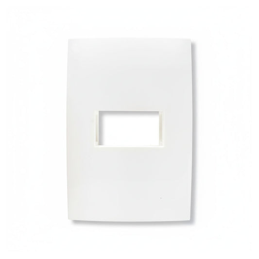 PLAQUETA 1 MOD SIMPLE PRESTA BLANCA 26710145