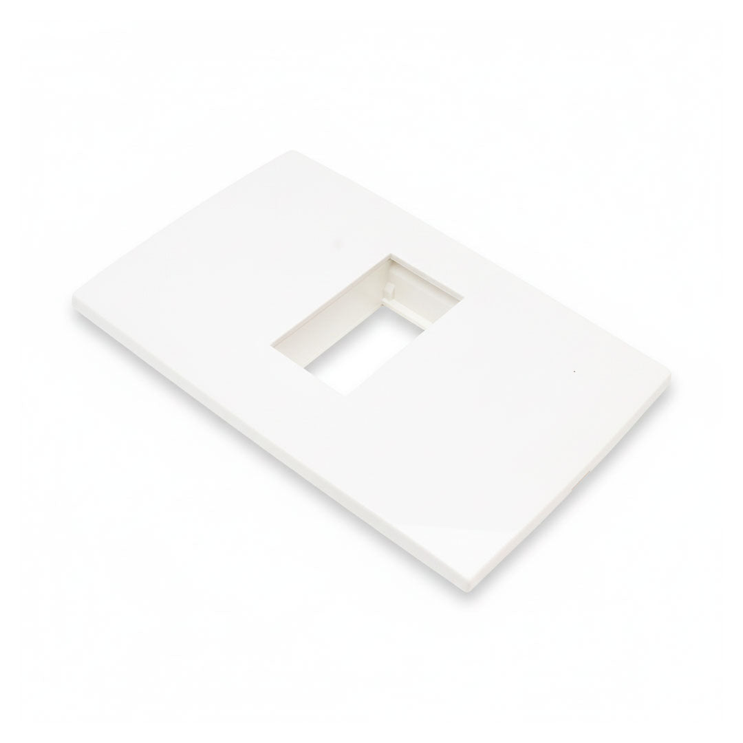 PLAQUETA 1 MOD SIMPLE PRESTA BLANCA 26710145