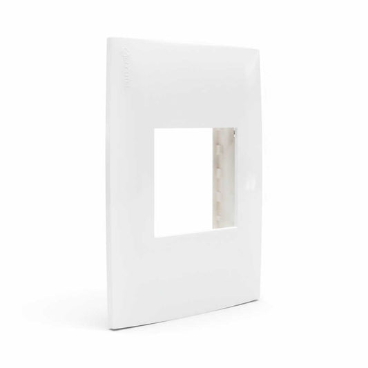 PLAQUETA 1 MOD DOBLE PRESTA BLANCA 26710146