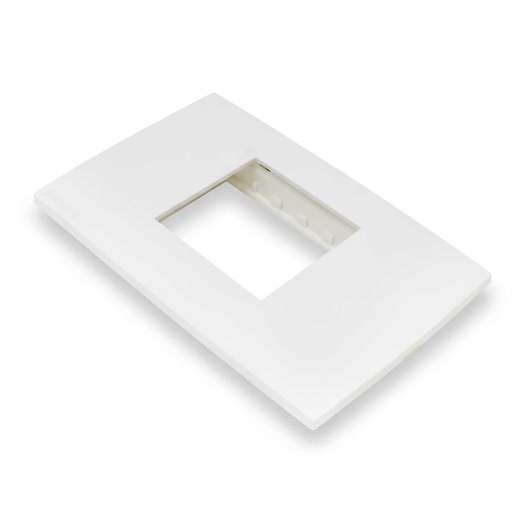 PLAQUETA 1 MOD DOBLE PRESTA BLANCA 26710146