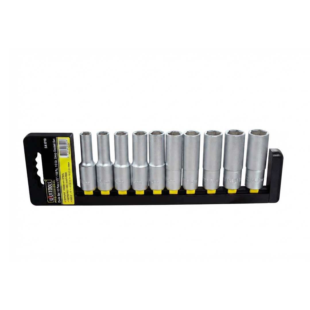 DADOS 1/2¨DE IMPACTO 10 PZ 10 A 24MM UYUS DA1210