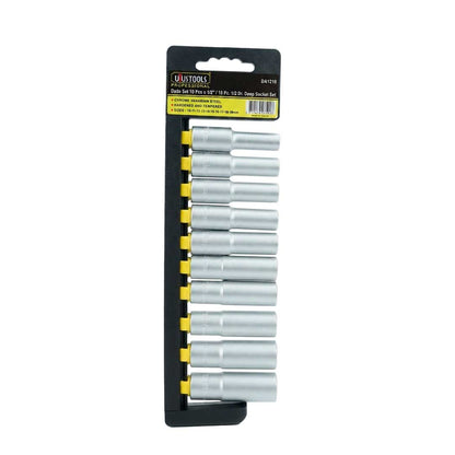 DADOS 1/2¨DE IMPACTO 10 PZ 10 A 24MM UYUS DA1210