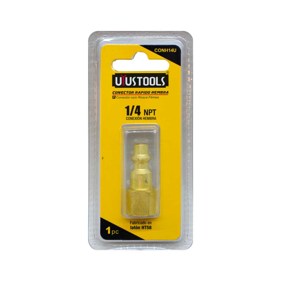 CONECTOR RAPIDO HEMBRA 1/4¨UYUSTOOLS CONH14U