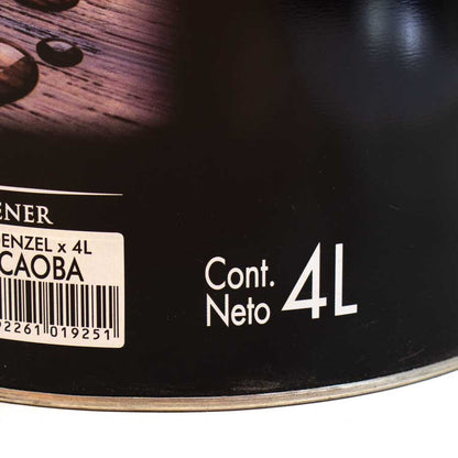 PROTECTOR 4L CAOBA PARA MADERA SATINADO DENZEL