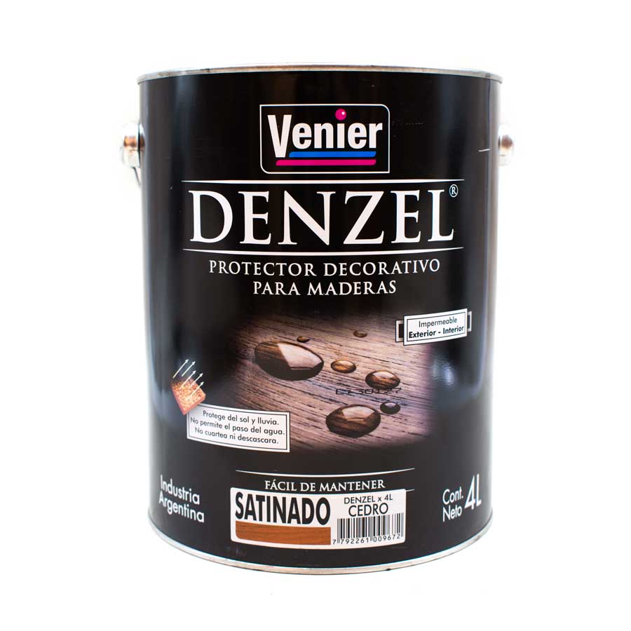 PROTECTOR 4L CEDRO PARA MADERA SATINADO DENZEL
