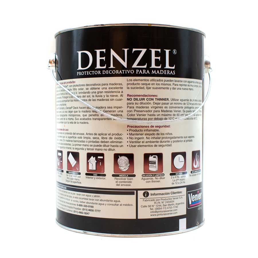 PROTECTOR 4L CEDRO PARA MADERA SATINADO DENZEL