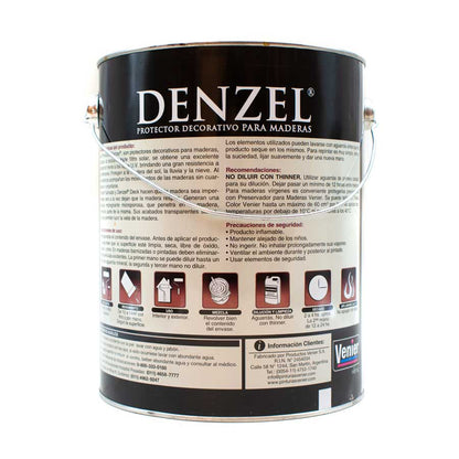 PROTECTOR 4L CEDRO PARA MADERA SATINADO DENZEL