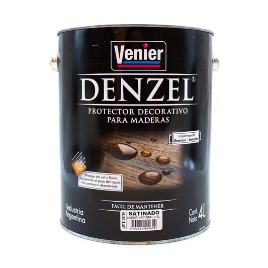 PROTECTOR 4L NATURAL PARA MADERA SATINADO DENZEL
