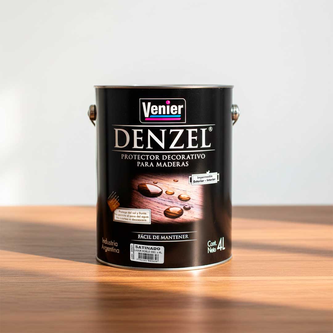 PROTECTOR 4L NOGAL PARA MADERA SATINADO DENZEL