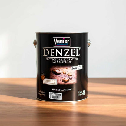 PROTECTOR 4L NOGAL PARA MADERA SATINADO DENZEL