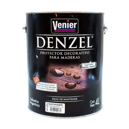 PROTECTOR 4L NOGAL PARA MADERA SATINADO DENZEL