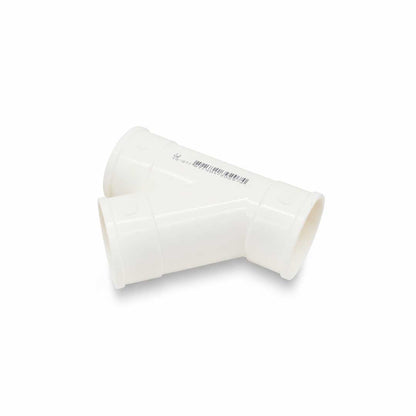 RAMAL 45 GRADOS 50MM BLANCO DE PVC KRONA K-627