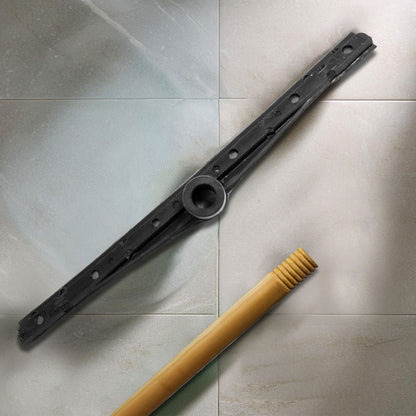 LAMPAZO DE GOMA 42CM P/PISO NEGRO URUGUAY COD 602