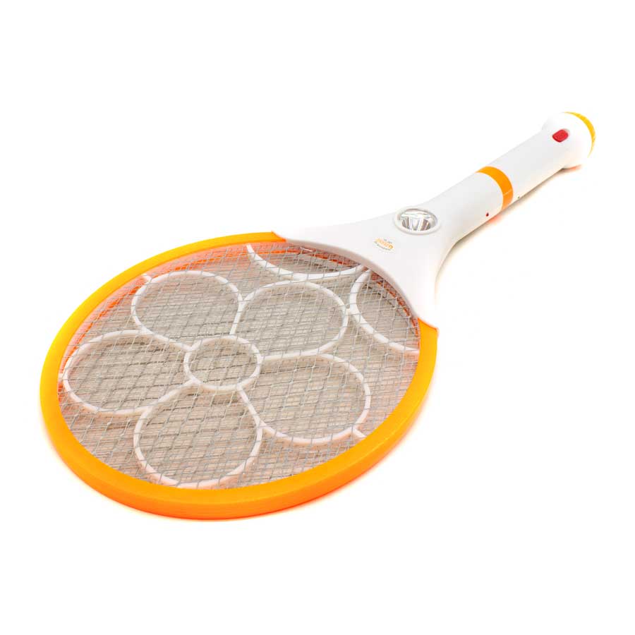 RAQUETA LINTERNA MATA MOSCAS Y MOSQUITOS  LH-3933