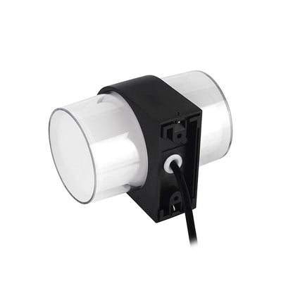 LUMINARIA 10W LUZ LED DOBLE REDONDO P/PARED LH3474