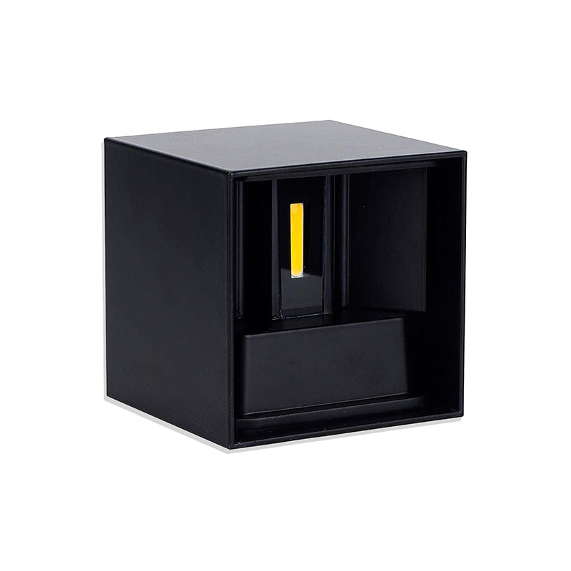 APLIQUE LUZ LED DOBLE P/PARED CUADRADO LH-3851