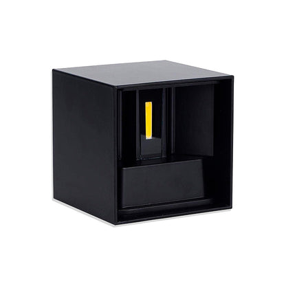 APLIQUE LUZ LED DOBLE P/PARED CUADRADO LH-3851