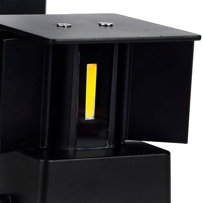 APLIQUE LUZ LED DOBLE P/PARED CUADRADO LH-3851