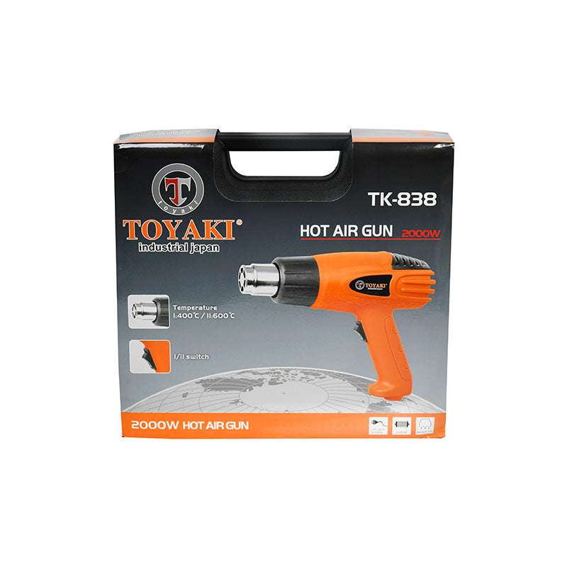 PISTOLA DE CALOR 2000W TOYAKI TK-838