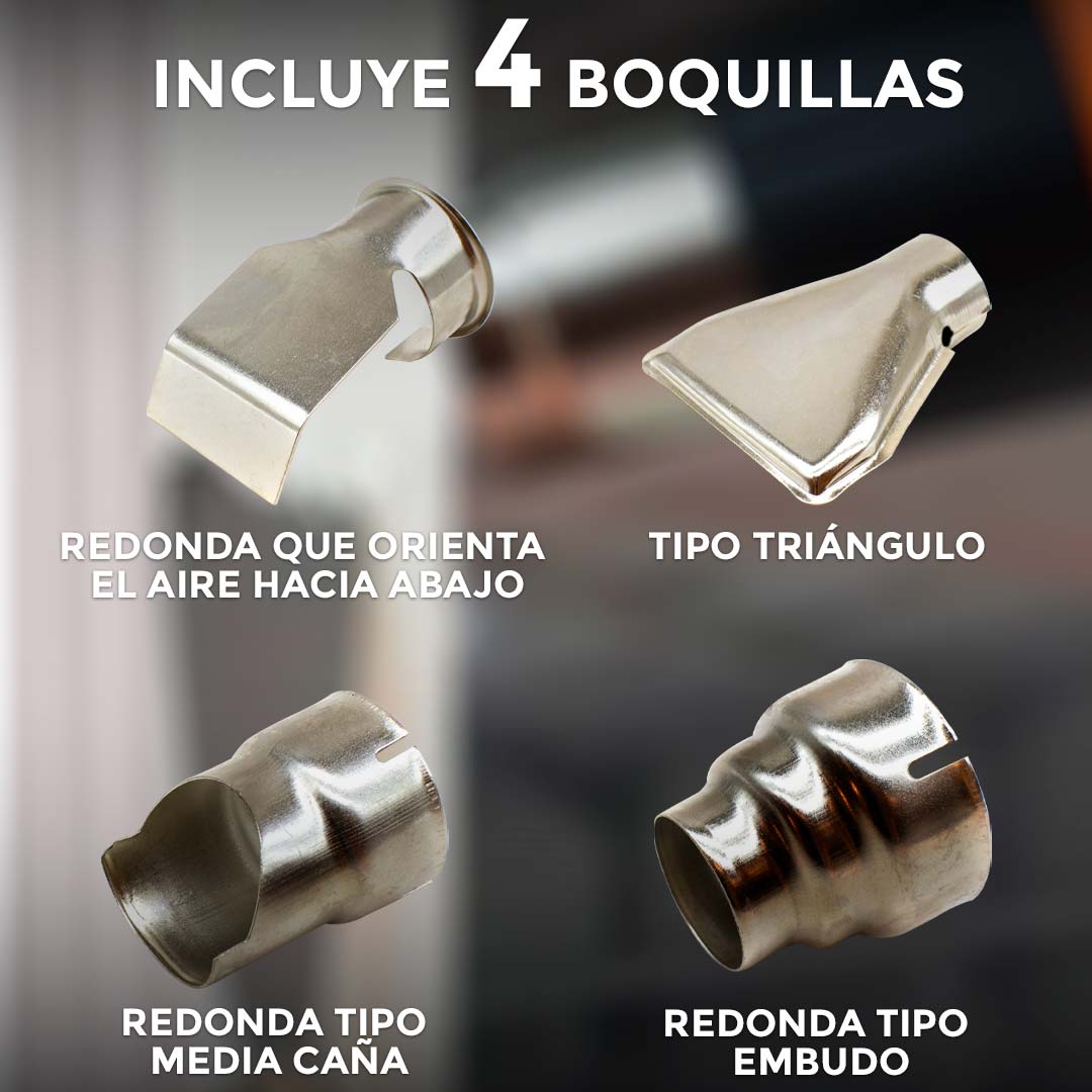PISTOLA DE CALOR 2000W TOYAKI TK-838