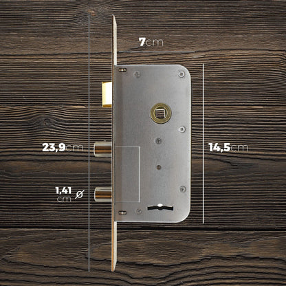 CERRADURA TIPO 810-S PARA PUERTA TOYOKI LH-3049