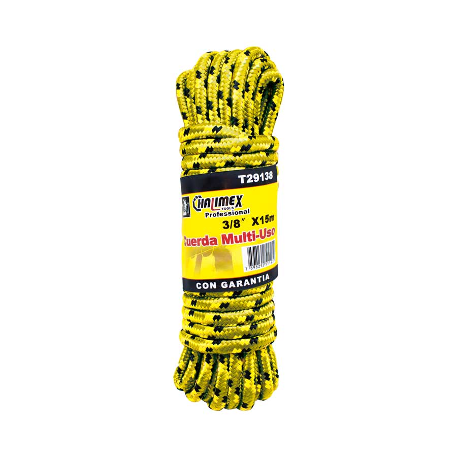CUERDA 10MM 15 METROS MULTIUSO LH-3941