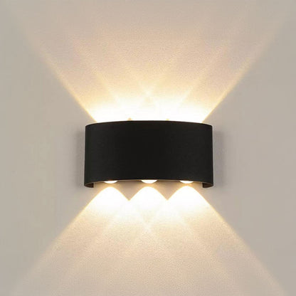 LUMINARIA BIDIRECCIONAL NEGRA 3 LUCES LH-3865