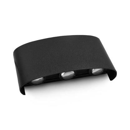 LUMINARIA BIDIRECCIONAL NEGRA 3 LUCES LH-3865