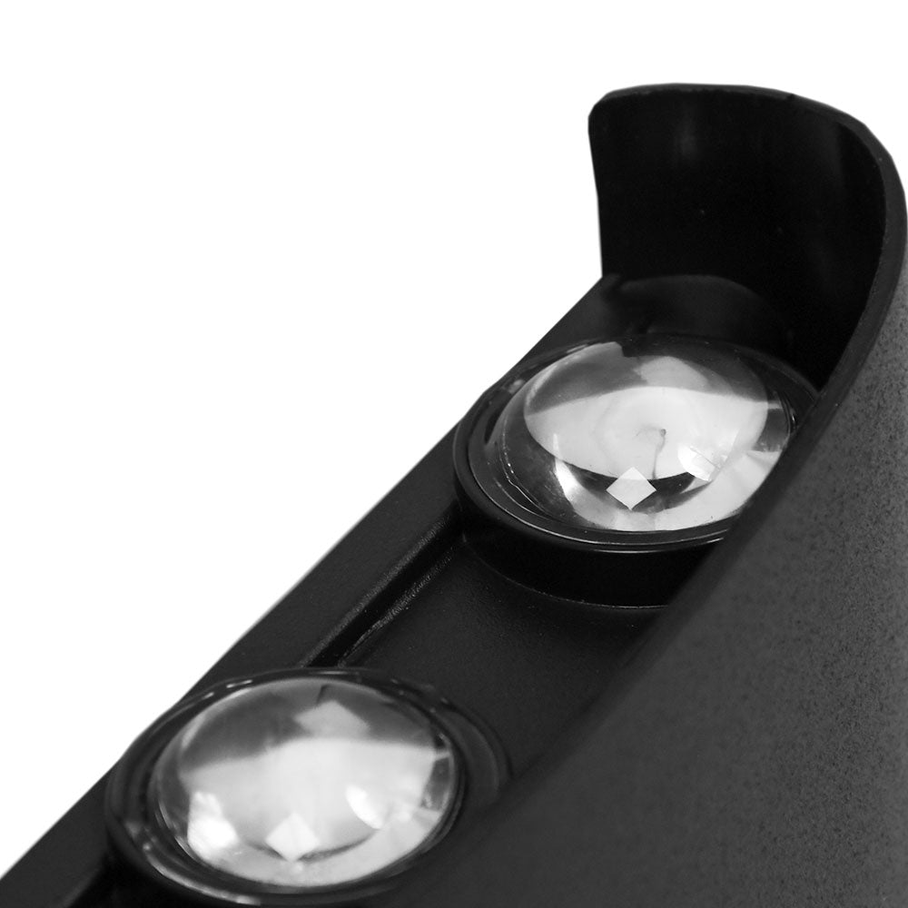 LUMINARIA BIDIRECCIONAL NEGRA 3 LUCES LH-3865