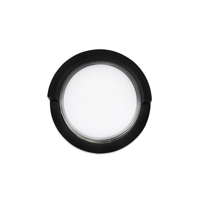 APLIQUE LED REDONDO NEGRO C/PESTANA 12W LH-3476