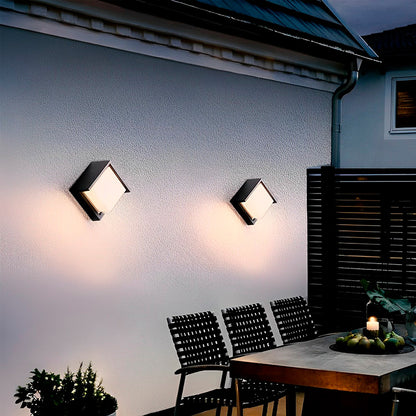 APLIQUE LED NEGRO CUADRADO 12W LH-3478